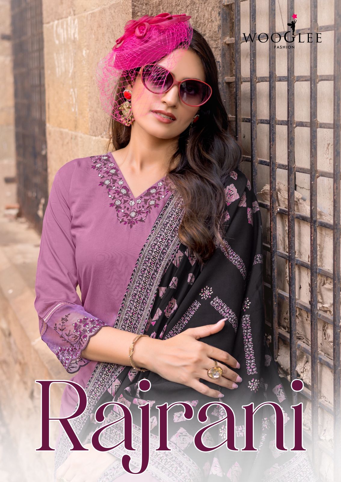 Rajrani Wooglee Viscose Weaving Readymade Pant Style Suits Supplier