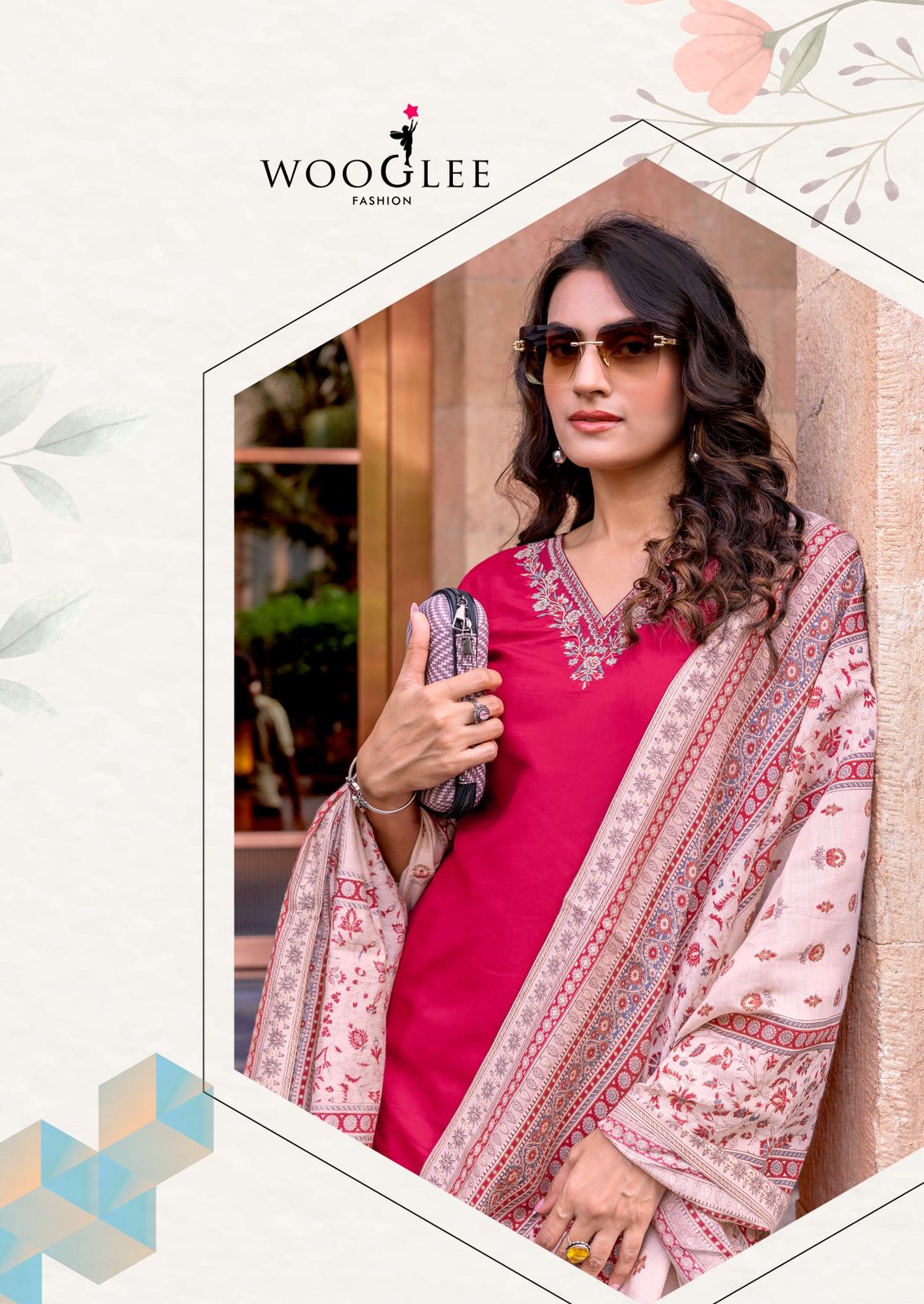 Rajrani Wooglee Viscose Weaving Readymade Pant Style Suits Supplier