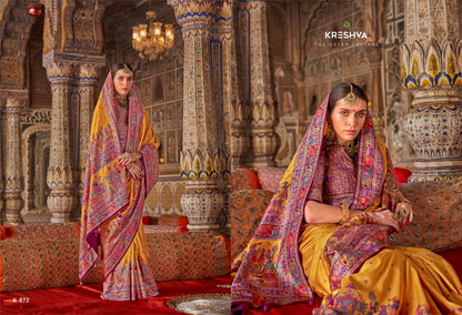 Rajtilak 871-876 Kreshva Pv Silk Sarees Wholesale Price
