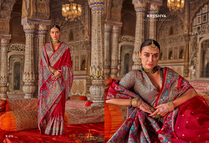 Rajtilak 871-876 Kreshva Pv Silk Sarees Wholesale Price