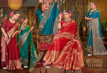 Rajvaibhav Sattin Swaroski Vol 2 Saroj Silk Sarees Wholesale Rate