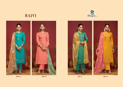 Rajvi Sargam Prints Pure Jam Pant Style Suits Exporter Gujarat