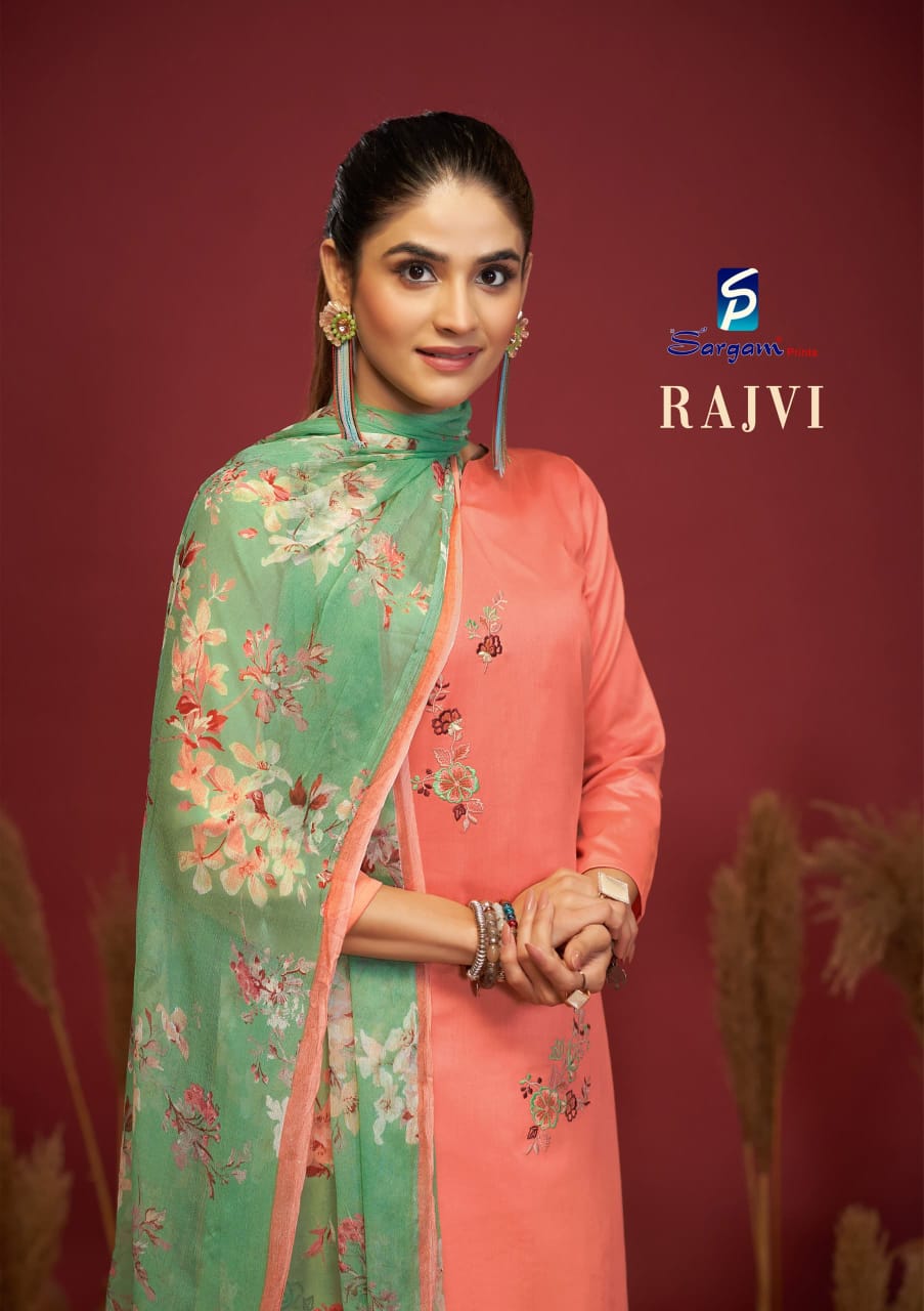 Rajvi Sargam Prints Pure Jam Pant Style Suits Exporter Gujarat