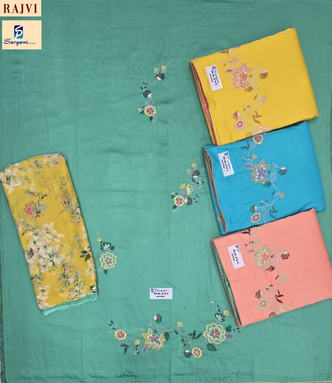 Rajvi Sargam Prints Pure Jam Pant Style Suits Exporter Gujarat