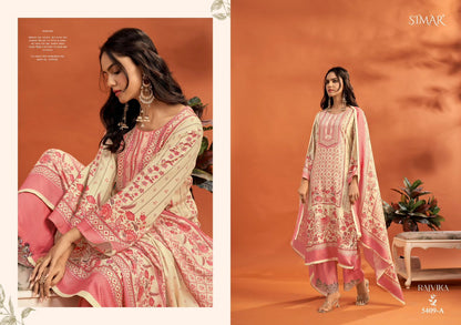 Rajvika Simar Pashmina Suits Wholesaler India