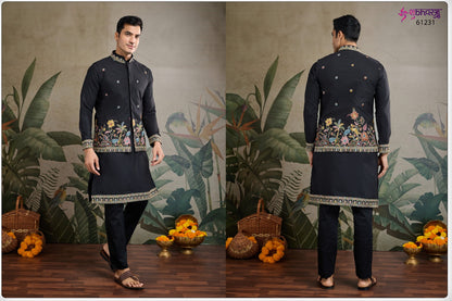 Rajwada Attires 1 With Koti Shubhvastra Cotton Mens Kurta Manufacturer Ahmedabad