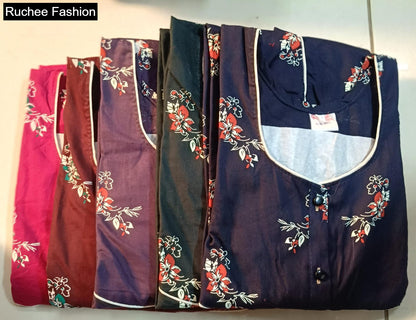 Rajwadi 3Xl Ruchee Fashion Meghya Night Gowns Supplier Gujarat