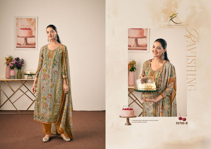 Rakhdi Special Rakhi Fashion Bemberg Pant Style Suits Wholesaler