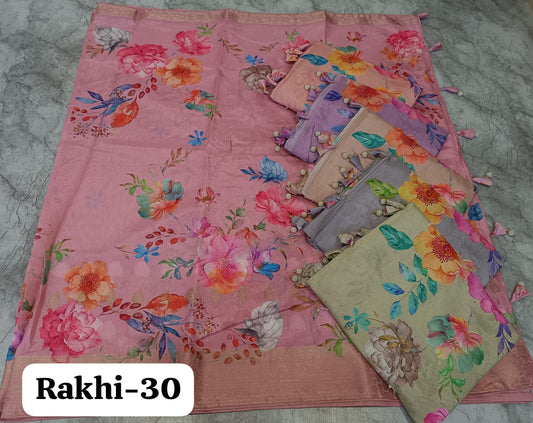 Rakhi 30 Kalpveli Silk Sarees Supplier Ahmedabad