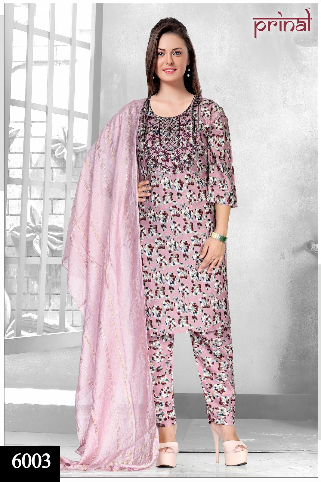 Rakhi Prinal Heavy Rayon Readymade Pant Style Suits Exporter India