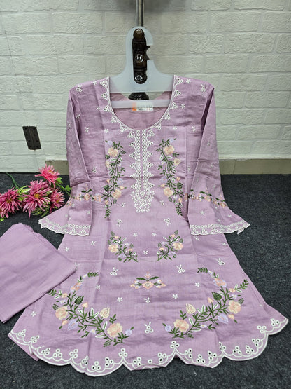 Raksha Karachi Afsana Vatican Kurti Pant Set Wholesale Rate