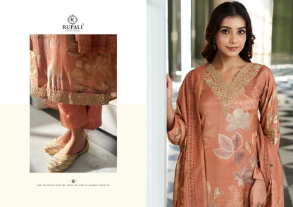 Rakshita Rupali Viscose Muslin Pant Style Suits Wholesale Price