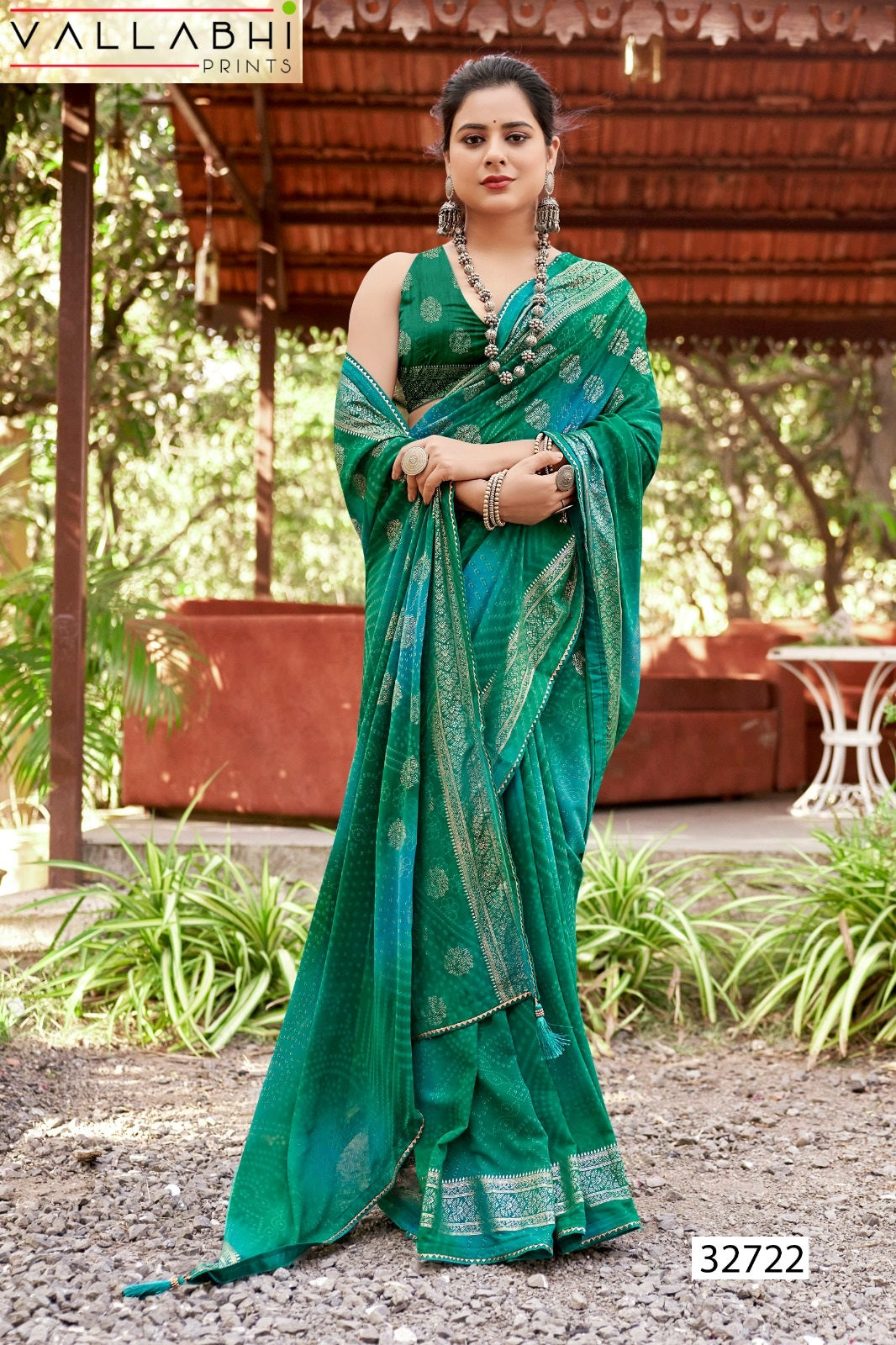 Rakshlata Vallabhi Prints Georgette Sarees Wholesaler India