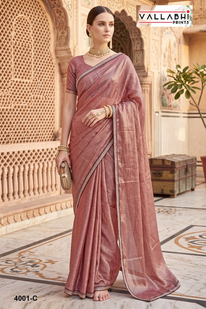 Rama Vol 4 Vallabhi Prints Brasso Sarees Manufacturer Ahmedabad