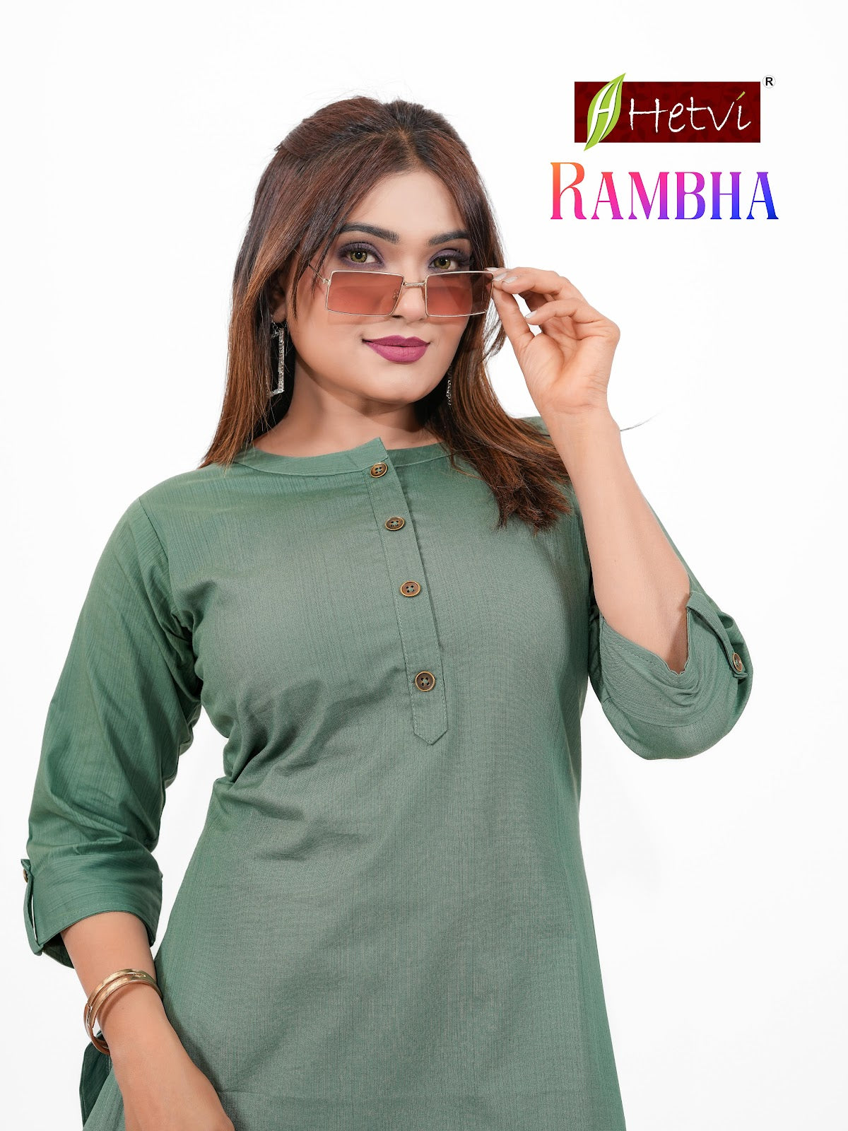Rambha Hetvi Cotton Short Kurtis Wholesaler Gujarat