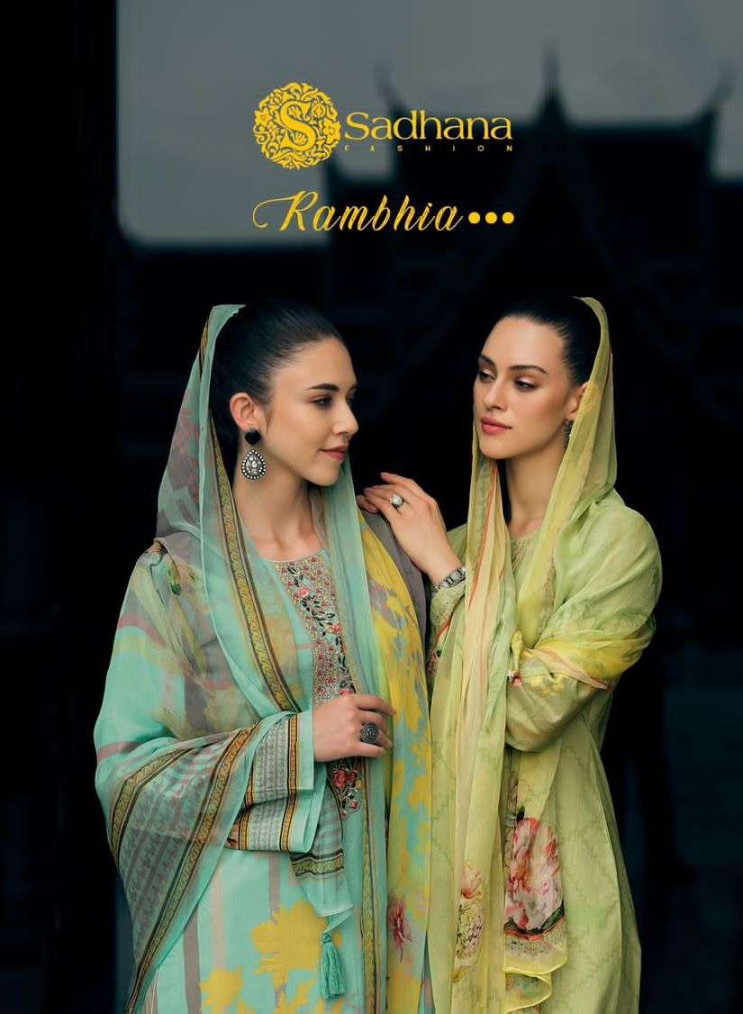 Rambhia Sadhana Viscose Pashmina Suits Wholesaler Gujarat