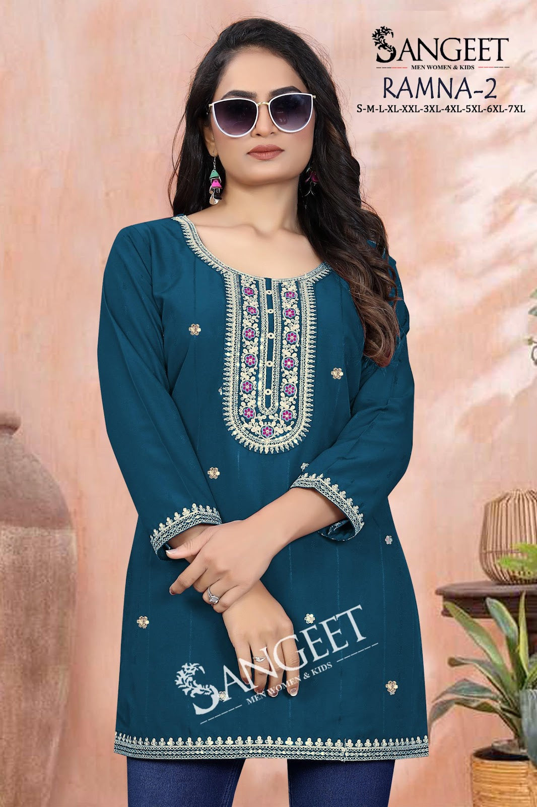 Ramna 2 Sangeet Heavy Rayon Short Kurtis Wholesale Price