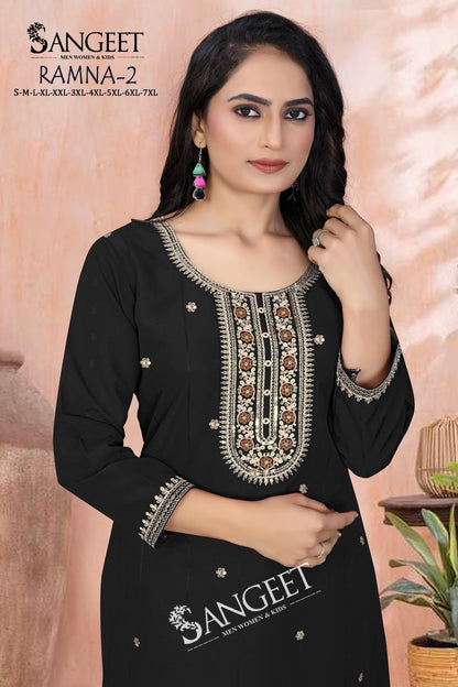 Ramna 2 Sangeet Heavy Rayon Short Kurtis Wholesale Price
