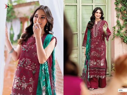 Ramsha Luxury Lawn 2026 Deepsy Cotton Pakistani Salwar Suits Exporter India