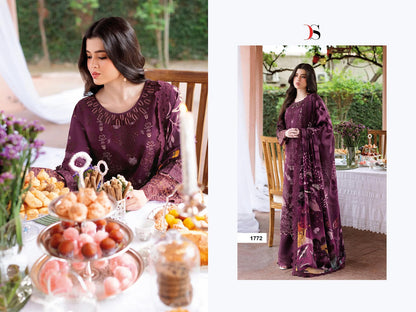 Ramsha Luxury Lawn 2026 Deepsy Cotton Pakistani Salwar Suits Exporter India