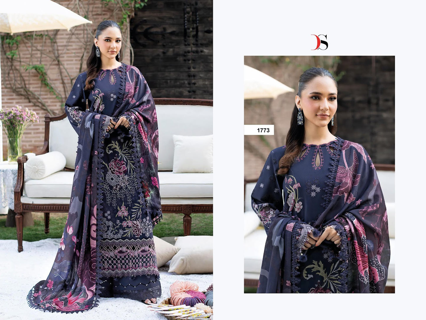 Ramsha Luxury Lawn 2026 Deepsy Cotton Pakistani Salwar Suits Exporter India