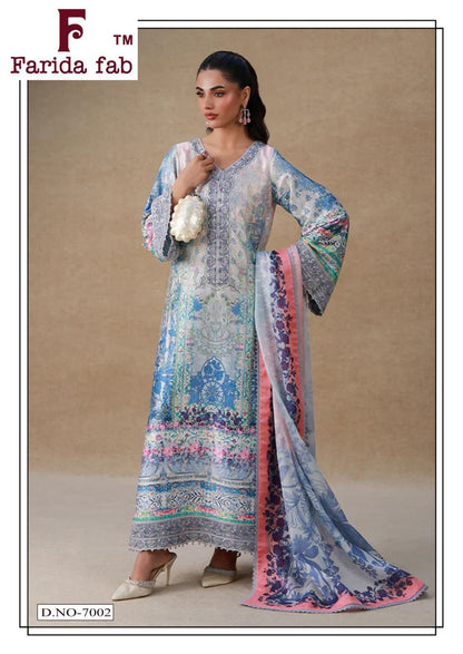 Ramsha Nx Farida Fab Lawn Karachi Salwar Suits Wholesale Price
