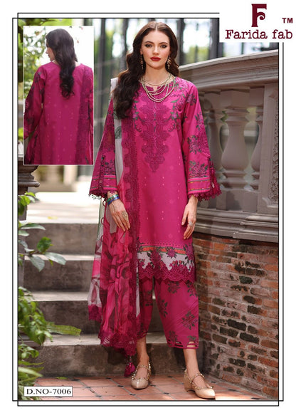 Ramsha Nx Farida Fab Lawn Karachi Salwar Suits Wholesale Price