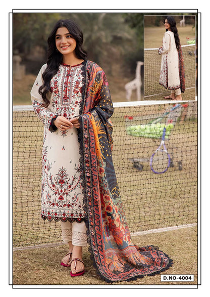 Ramsha Vol 4 Luxury Heavy Cotton Collection Hala Karachi Salwar Suits Manufacturer