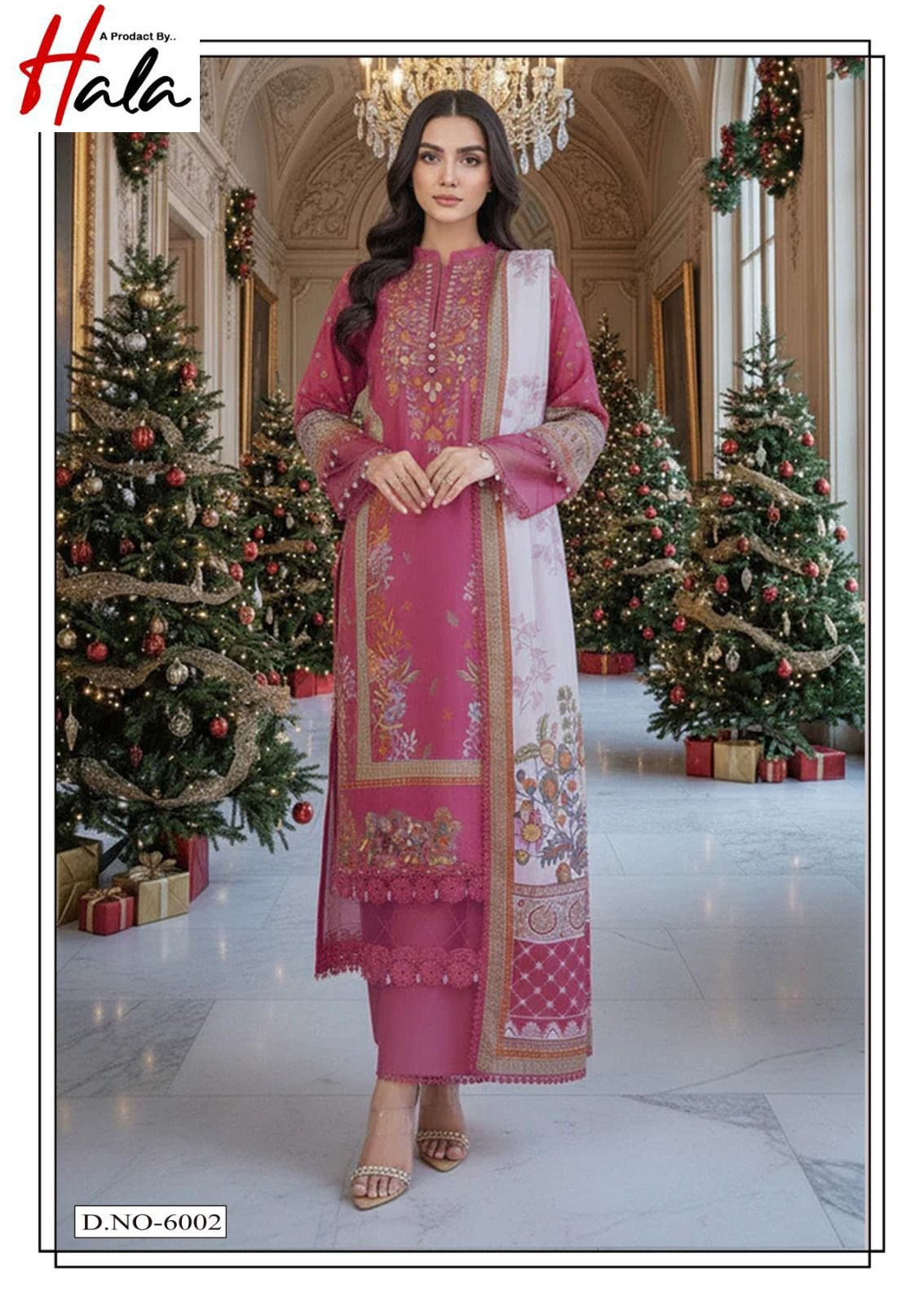 Ramsha Vol 6 Luxury Cotton Collection Hala Karachi Salwar Suits Supplier India