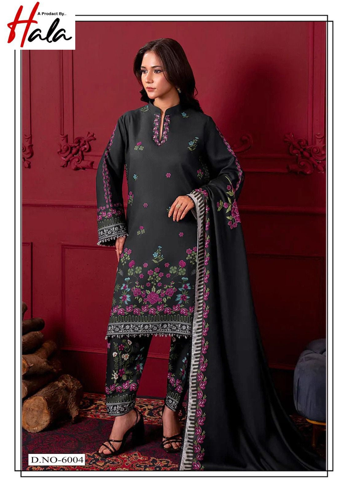 Ramsha Vol 6 Luxury Cotton Collection Hala Karachi Salwar Suits Supplier India