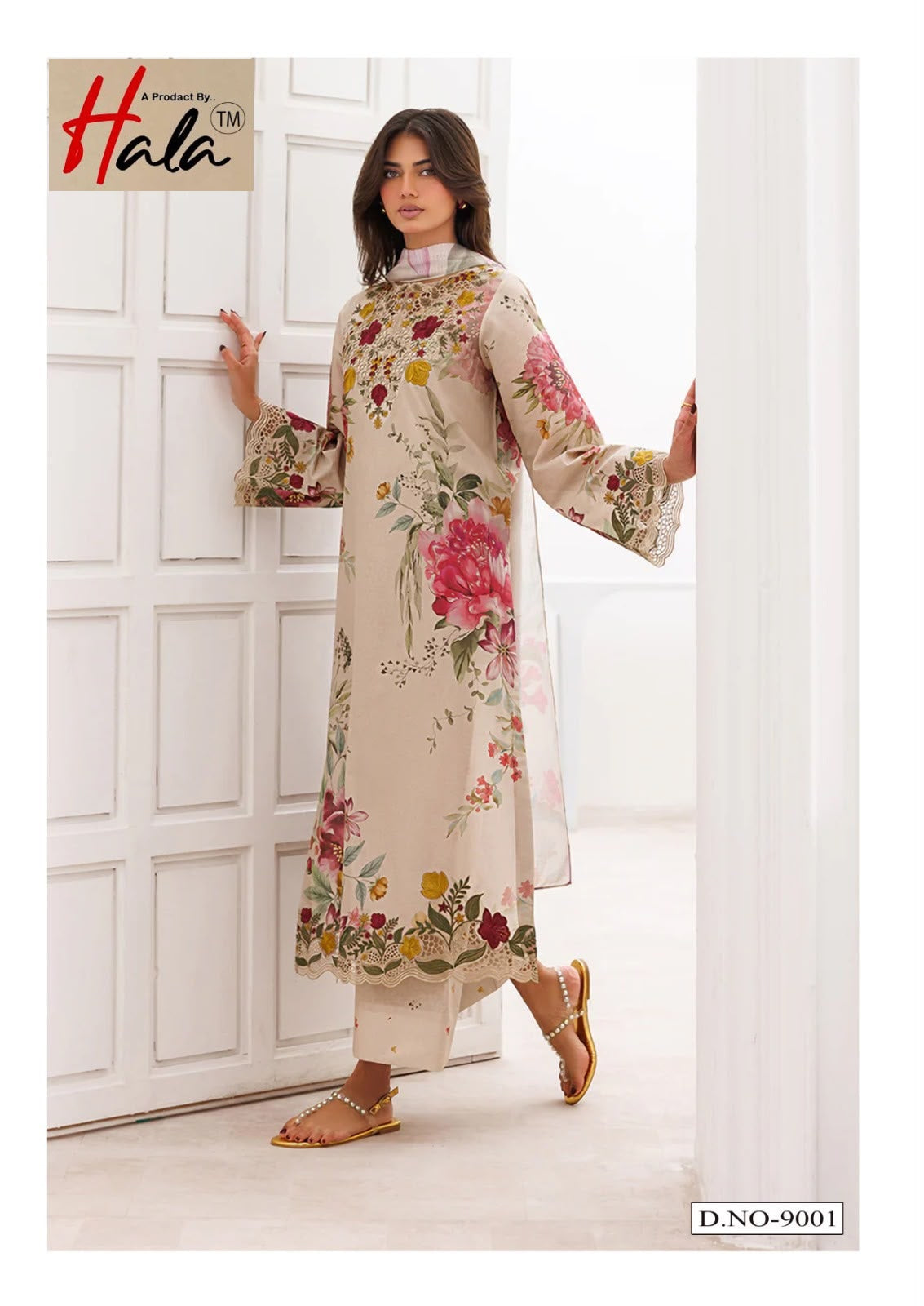 Ramsha Vol 9 Hala Cotton Karachi Salwar Suits Wholesale Price