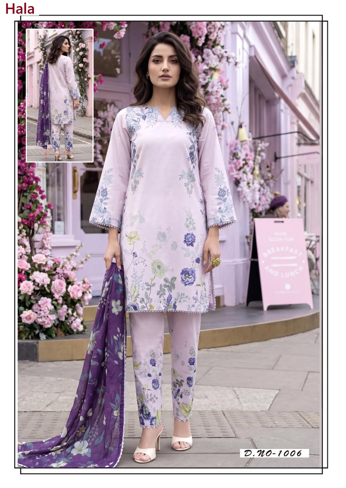Rang E Bahar Vol 1 Hala Cotton Karachi Salwar Suits Wholesale Price