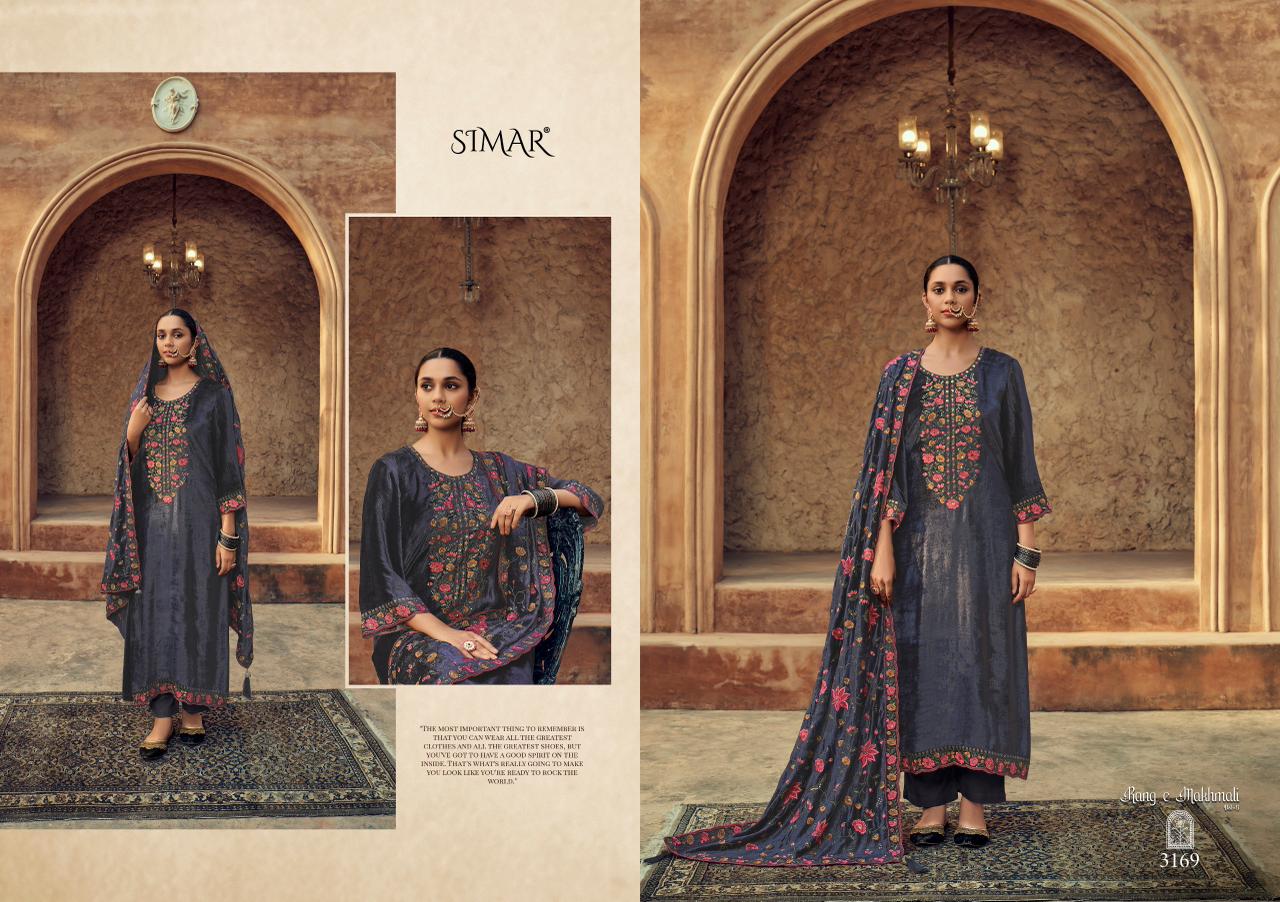 Rang E Makhmali Vol 5 Simar Velvet Suits Exporter