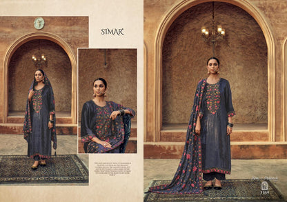 Rang E Makhmali Vol 5 Simar Velvet Suits Exporter