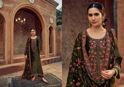 Rang E Makhmali Vol 5 Simar Velvet Suits Exporter