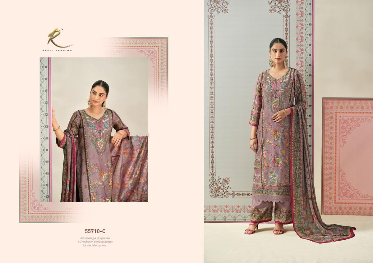 Rang E Mithass 55710 Rakhi Fashion Viscose Modal Plazzo Style Suits Exporter
