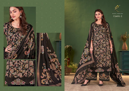 Rang E Noor 73495 Rakhi Fashion Cotton Pakistani Salwar Suits Manufacturer India