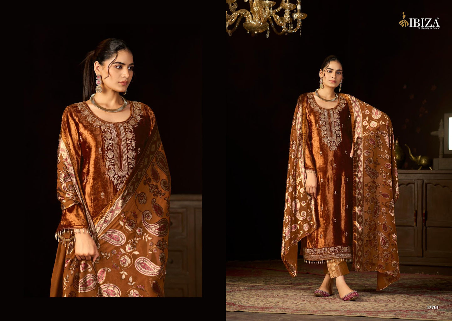 rang e tyauhaar ibiza velvet suits manufacturer ahmedabad