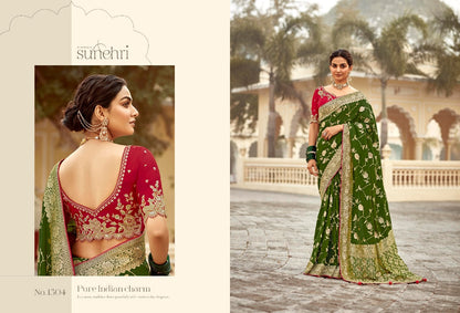 Rang Mahal 1501-1511 Sunehri Sarees Manufacturer Gujarat