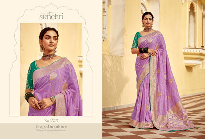 Rang Mahal 1501-1511 Sunehri Sarees Manufacturer Gujarat