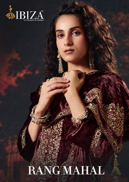 Rang Mahal Ibiza Viscose Velvet Suits Exporter