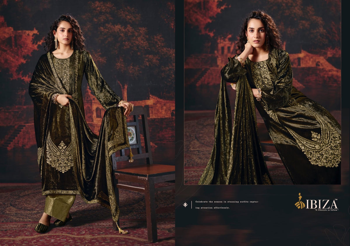 Rang Mahal Ibiza Viscose Velvet Suits Exporter
