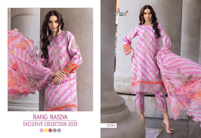 Rang Rasiya 2025 Exclusive Collection Shree Fabs Cotton Pakistani Patch Work Suits Exporter