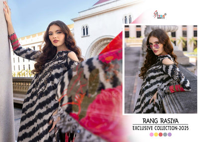 Rang Rasiya 2025 Exclusive Collection Shree Fabs Cotton Pakistani Patch Work Suits Exporter