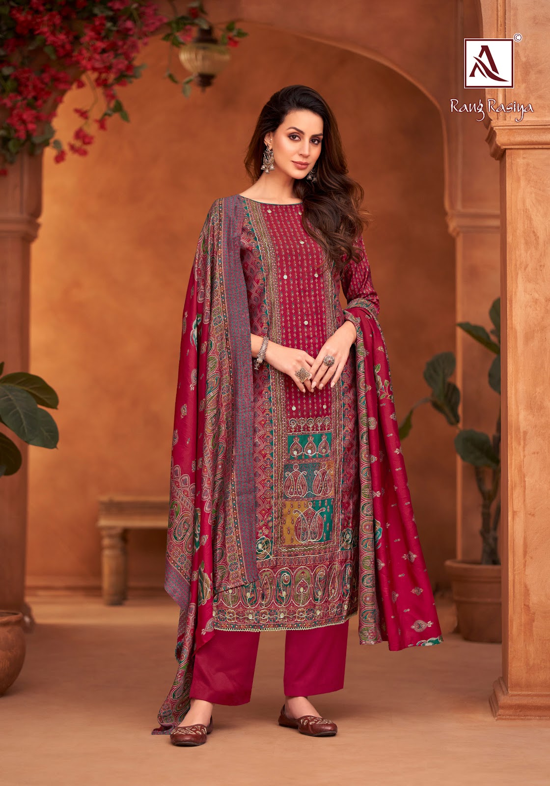 Rang Rasiya Alok Modal Karachi Salwar Suits Supplier