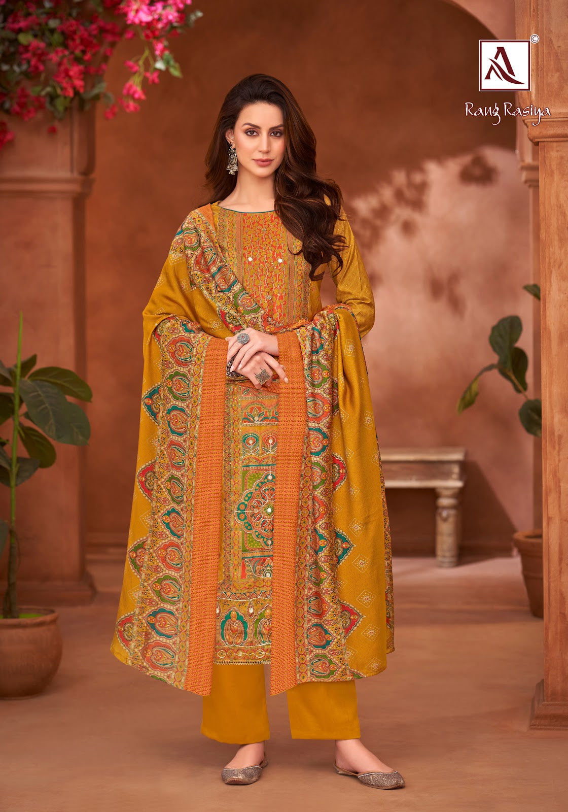 Rang Rasiya Alok Modal Karachi Salwar Suits Supplier