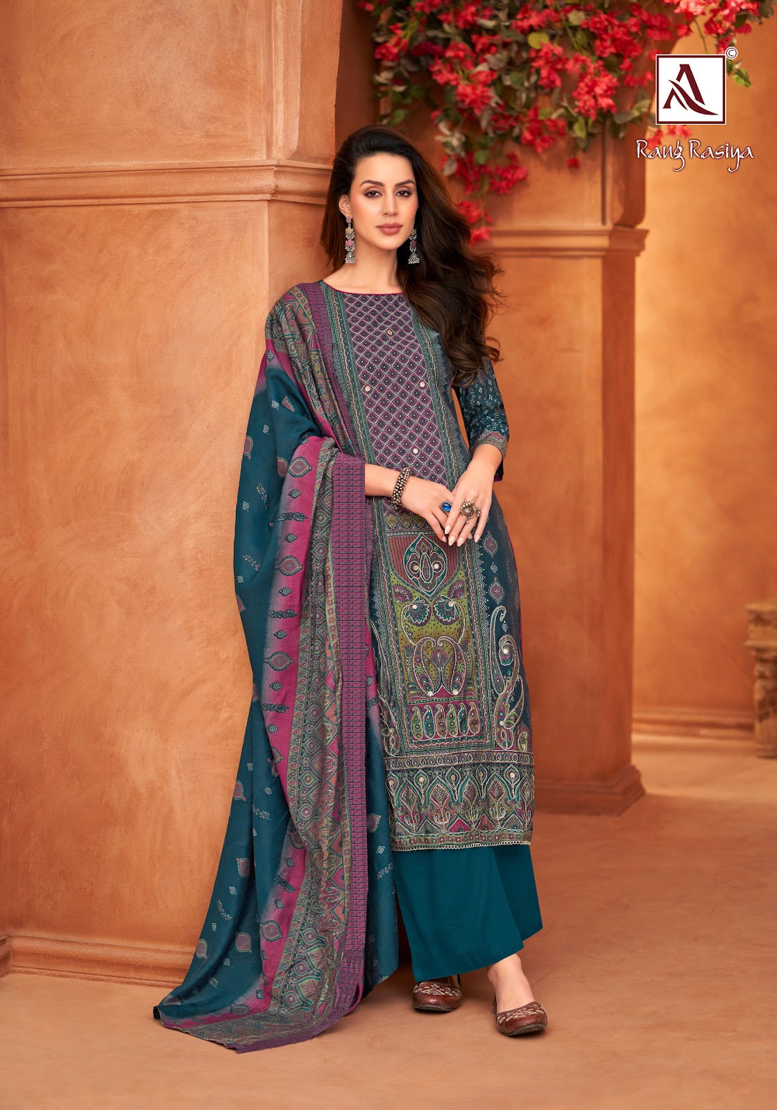 Rang Rasiya Alok Modal Karachi Salwar Suits Supplier