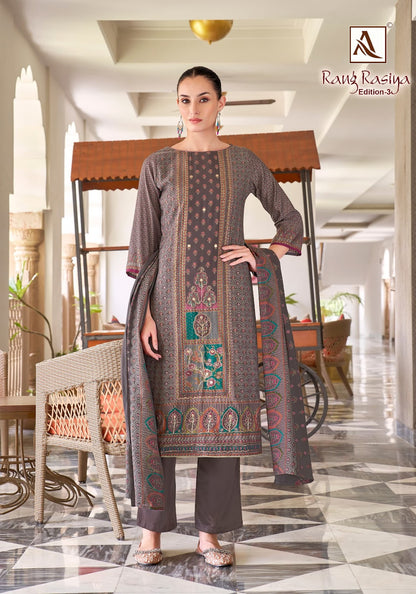 Rang Rasiya Edition 3 Alok Modal Karachi Salwar Suits Wholesale
