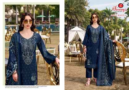 Rang Rasiya Vol 1 Ganeshji Mix Cotton Karachi Salwar Suits Supplier India