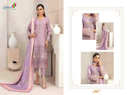 Rang Rasiya Vol 8 Saniya Trendz Cotton Pakistani Salwar Suits Manufacturer Ahmedabad